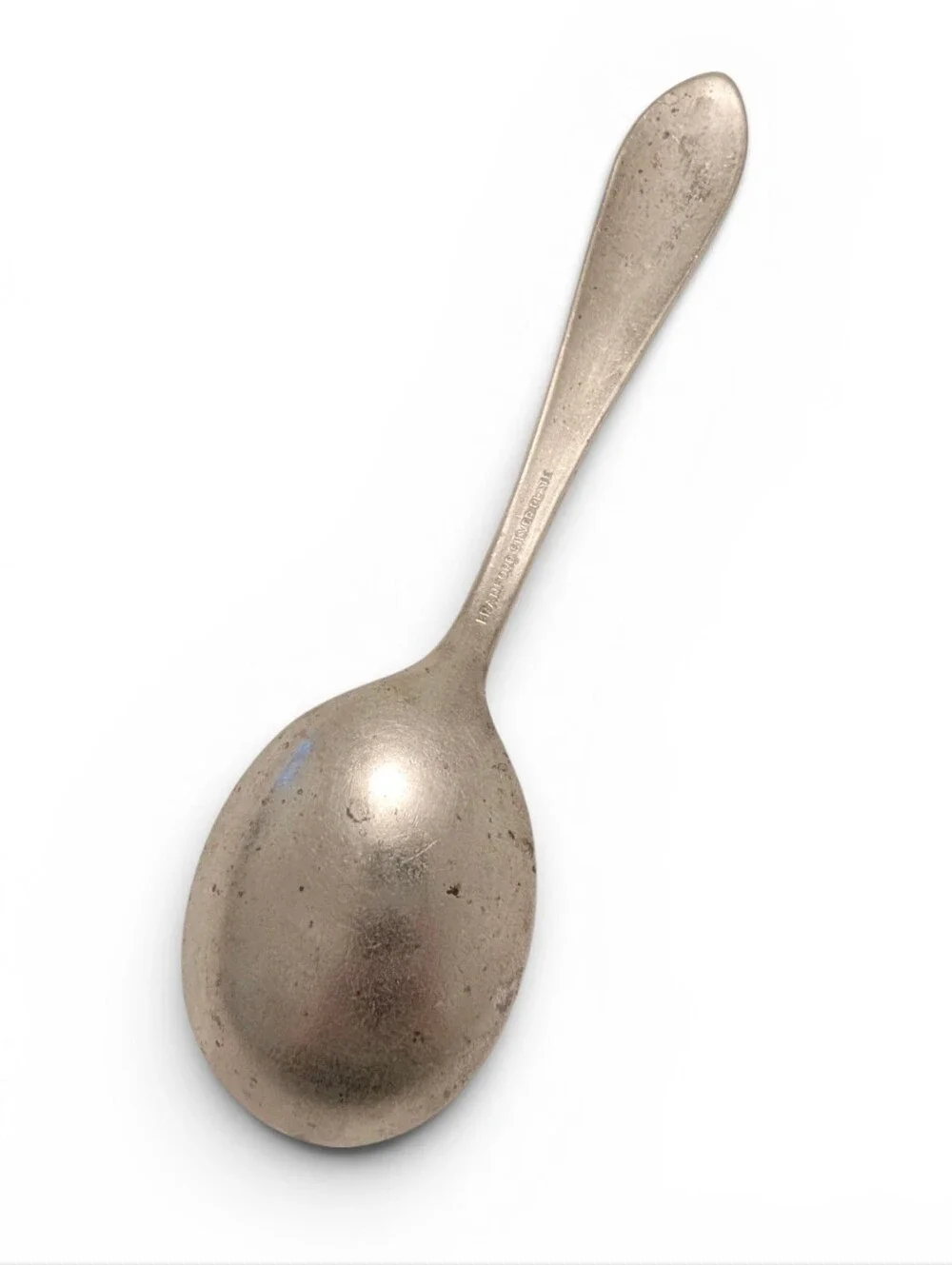 VINTAGE Mickey Mouse Cereal Spoon Bradford Silver Plated Collectible Antique